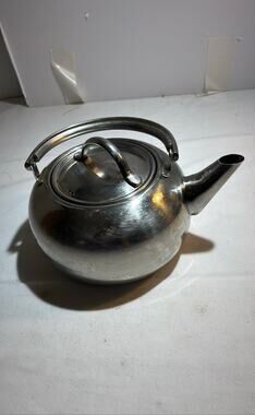 Revere Ware Stainless Steel Teapot